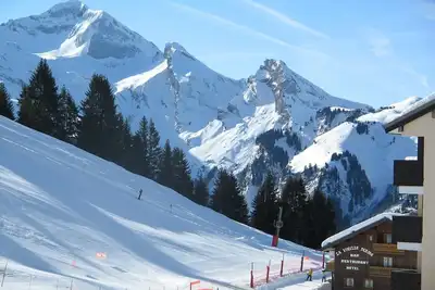 Image de ⛰ Grand duplex avec piscine Manigod - La Clusaz