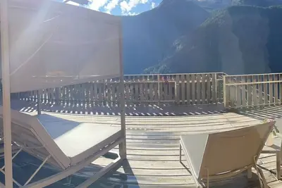 Image de Charmant appartement \"Panorama Raffeinhof\" avec vue sur lac, balcon, terrasse et jardin