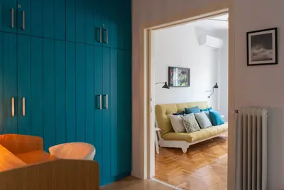 Image de Teal Blue 1br under the Acropolis by Jj Hospitality-