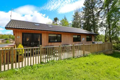 Image de Broken-Sky Lodge, pet friendly, with hot tub in Otterburn