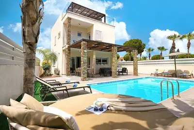 Image de Anastasia - 4Beds Villa just 600m from Fig Tree Bay, Protaras
