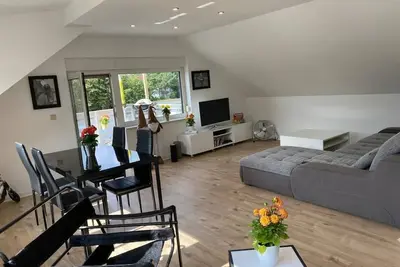 Image de Chic child-friendly apartment in Cologne Pulheim with balcony, barbecue, playground