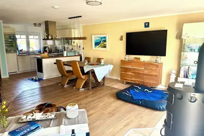 Image de 250 m to the beach - child-friendly house with garden - dogs very welcome