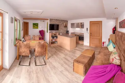 Image de Sonntagshorn, Ferienwohnung, Balkon, Kochnische, 2 Schlaf- und 1 Wohnzimmer, max 4 Pers, Wlan