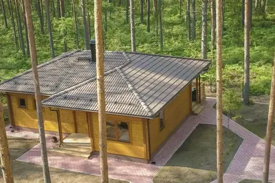 Image de A family-friendly cottage with sauna