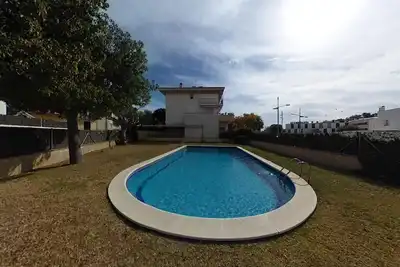 Image de Charmant appartement à Sitges avec piscine partagée et vue sur la ville