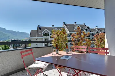 Image de Le Thélème - Appartement Duplex à Annecy, balcon & parking à 800m du Lac
