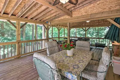 Image de Luxe Riverfront Cottage w\/ Dock by Lake Horace!