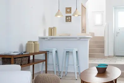 Image de Deluxe Mykonos Villa | Villa Side Sea | Outdoor Pool | 2 Bdr | Ornos