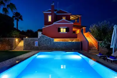 Image de Luxury Corfu Villa | Villa Rose | Private Pool | 4 Bdr | Dassia