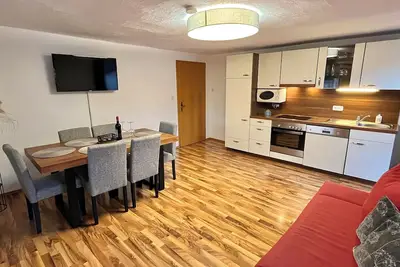 Image de Fewo Rauschbergblick, Balkon, 1 Wohn- und 2 Schlafz. , Kochnische, Wlan, max 5 Pers