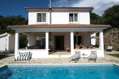 Image de Maison de vacances Kampor pour 1 - 10 personnes avec 5 chambres à coucher - Maison de vacances