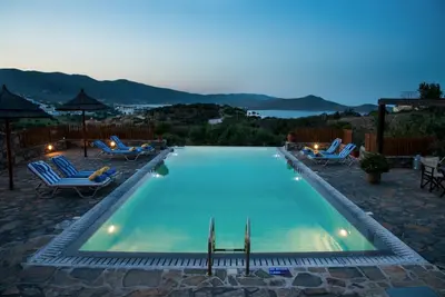 Image de Seaview Crete Villa | 5 Bedrooms | Villa Glandmor | Short Walk to Beach | Private Pool | Elounda