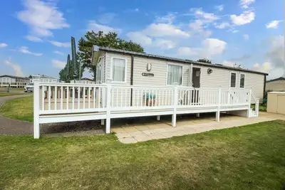 Image de Beautiful 8 berth caravan for hire at Seashore Haven Park in Norfolk ref 22039c
