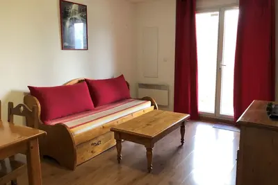 Image de Charmant T2 avec terrasse, accès ski et piscine, pour 4 pers. à Peyragudes