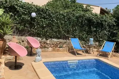 Casa Delfin - Pool / air conditioning / Wlan near the beach 4 persons - modernized in 2020