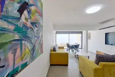 Upgraded duplex apartment Amazing view of the Sea of ​​Galilee