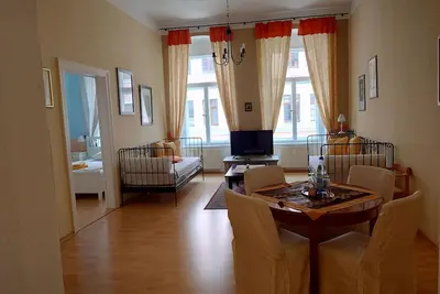 Image de Baroque house apartment 1st floor with French bed - Baroque house apartment
