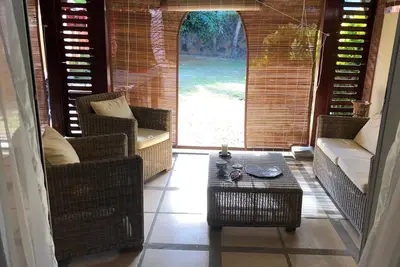 Image de Duplex 3 chb/3sdb avec jardin en face belle plage de bain boeuf