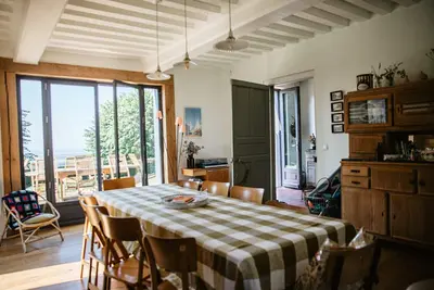 Image de Ferme rénovée avec vue panoramique au coeur du Pays d'Auge et piscine