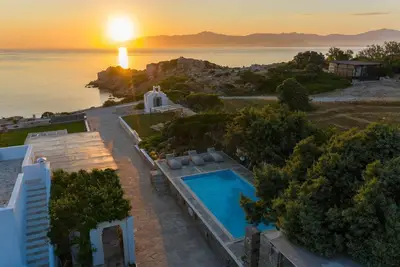 Image de Villa Platinum Paros | Villa Dryos Iii | Vues sur la mer | Villa 3 chambres | Chryssi Akti