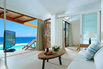 Exclusive Crete Villa | Artemis Suite Villa | Private Pool | Ocean Front | 2 Bdr | Nikolaos