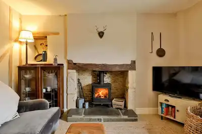 Image de Upper Slaughter * Cottage Cotswold classé Grade Ii