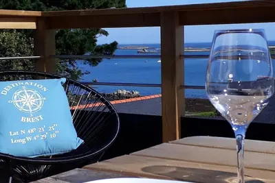 Image de Magnifique gite vue mer à 200 m du Gr34