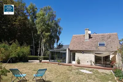 Image de Maison classée meublé tourisme 3* dans parc arboré, idéale vacances/télétravail