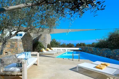 Image de Luxury Crete Villa | Olives House Villa | Private Pool | Sea View | 4 Bdr | Nikolaos