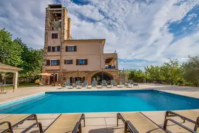 Image de Finca Sa Mina pour 12 personnes avec piscine à Majorque.