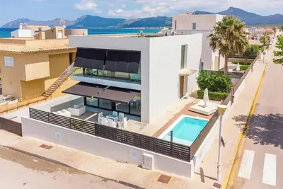 Image de Villa \"Atzur\" avec vue sur l'océan, jardin privé, piscine, Wi-Fi et climatisation