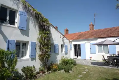 Image de Île de Noirmoutier, Le Vieil, à 50m la mer, maison 120m2, 5 pers. ou 2 couples