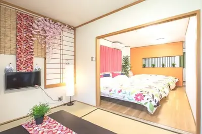 Image de Immediately after Osaka Castle A local room where - Osaka Castle Sakura Stay / Osaka Ōsaka