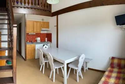 Image de Appartement T2 Mezzanine 8 pers, ski au pied Les Saisies