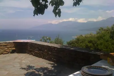 Image de villa avec vue magnifique sur le golfe de St Florent
