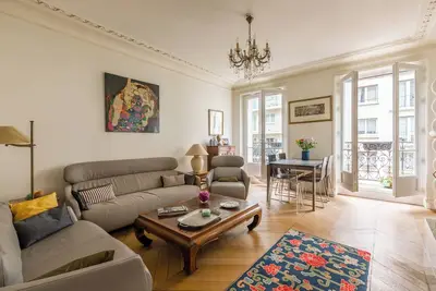 Image de Appartement de deux chambres dans un quartier verdoyant près du Bois de Boulogne (Veeve)