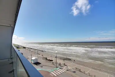 Image de Escale D4 : Appartement front de mer, 2 chambres, pour 5 personnes à Hardelot Plage.