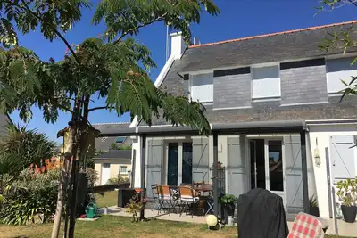 Image de Beautiful Holiday House, 150 m z. Sea u. 600 m z. Sand Beach, 600sqm Garden