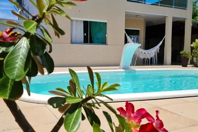 Image de (Casaparatemporada15) 4 bedrooms with access to the beach and Jacuípe river