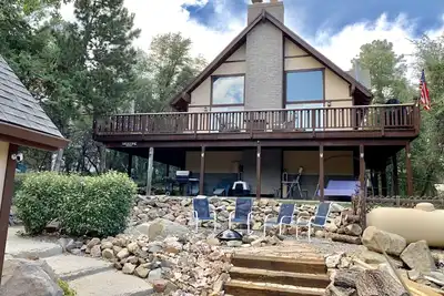 Image de Belle maison au milieu de la forêt nationale à Prescott Az