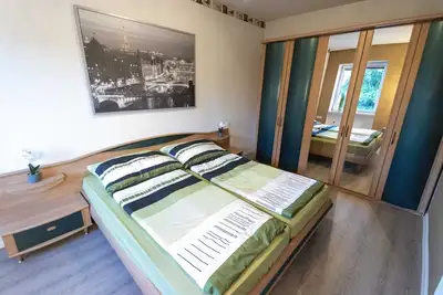 Image de Apartment with bedroom and sofa bed in the living room