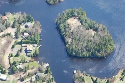 Ile du coeur avec 1 Chalet - Ile PRIVÉE
