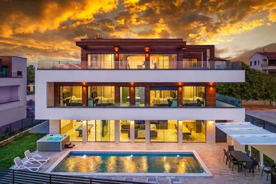 Image de Sea view Villa with Sauna and Pool