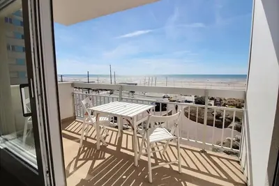 Image de Corsaires R2 : Appartement 1 chambre sur le front de mer pour 4 personnes sur Hardelot Plage