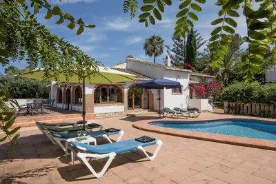 Grande villa classique  avec piscine privée à Javea, Costa Blanca, Espagne pour 10 personnes
