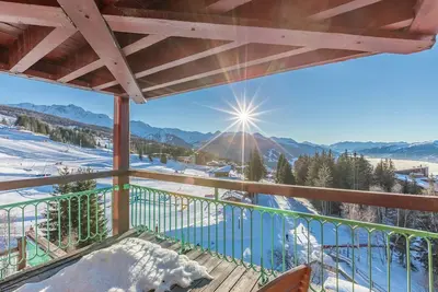 Image de Arc 1800- Bel Appt 80 m2-Ski aux pieds- Terrasse- Vue superbe-Classé 5 Cristaux