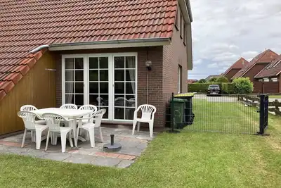 Image de Doppelhaushälfte in Deichnähe von Neßmersiel