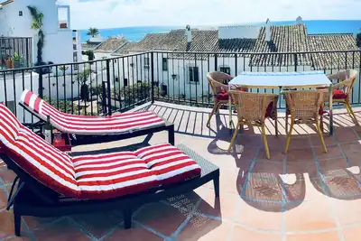 Image de Cs165 Doña Lola Elena - Appartement duplex au dernier étage, en bord de mer, bien présenté - Mijas Costa - Doña Lola