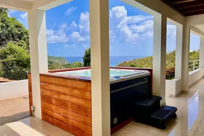 Image de A louer Villa Contemporaine à Colombier St Barth